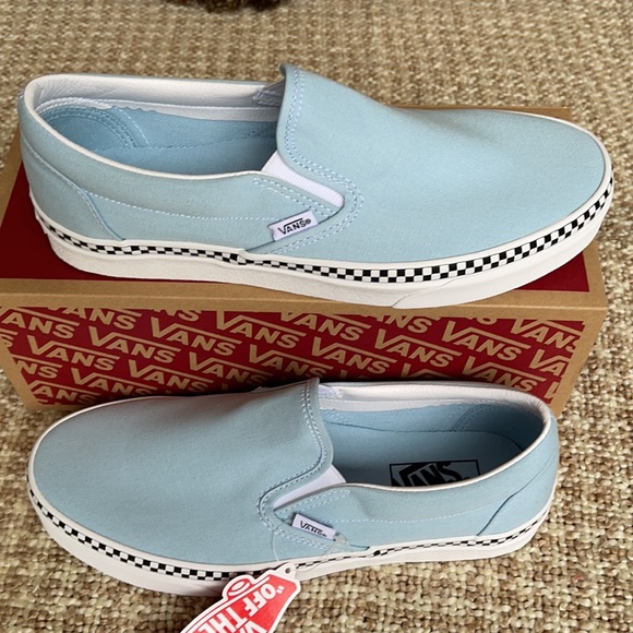 Vans Classic Slip On Check Foxing WMNS - Picture 2 of 16